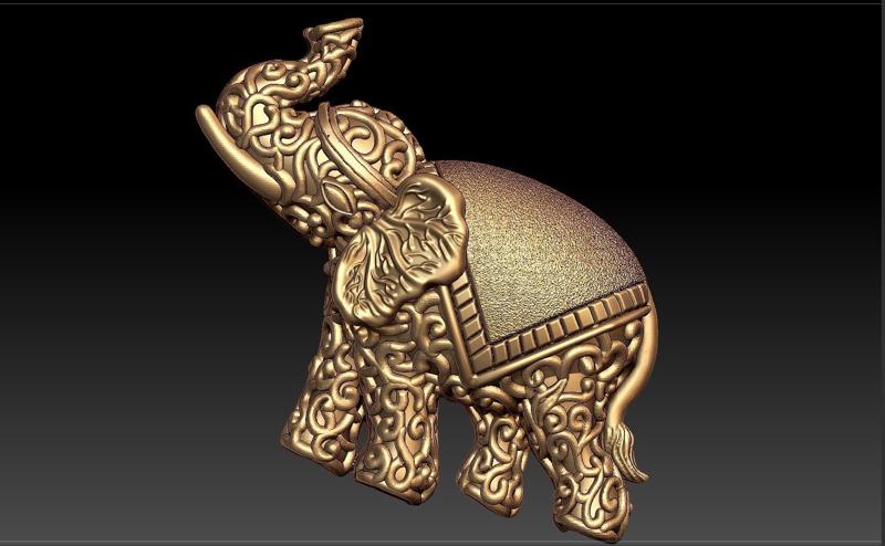 elephant pendent