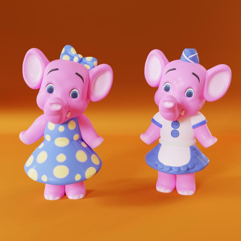 Anxious the elephant