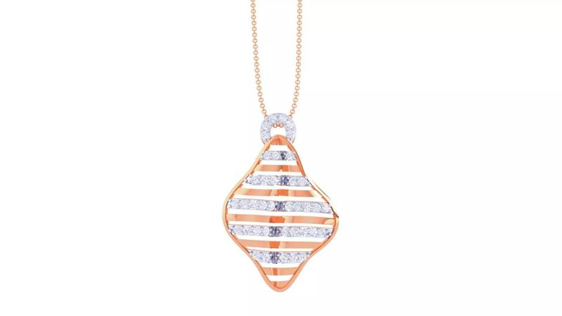Wire High Jewelry Pendant Earrings Set 3dm stl obj mtl gltf glb