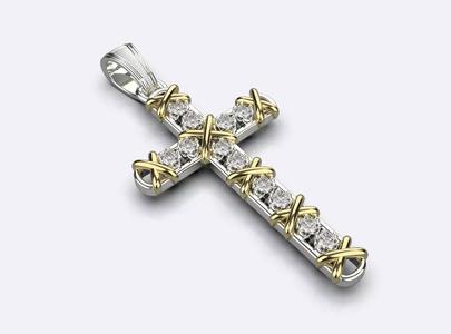 pendant Cross tiffany