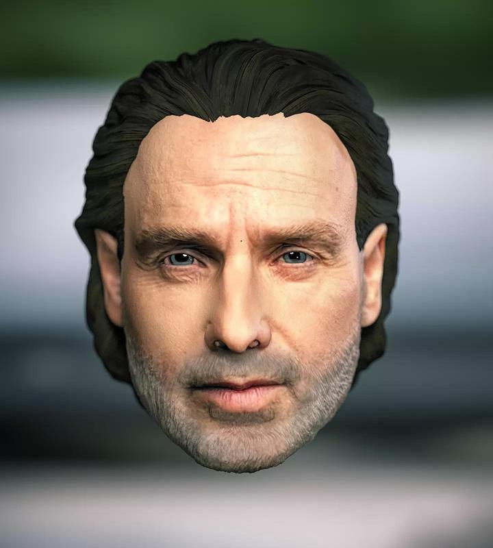 The Walking Dead Season 7 Rick Grimes Andrew Lincoln