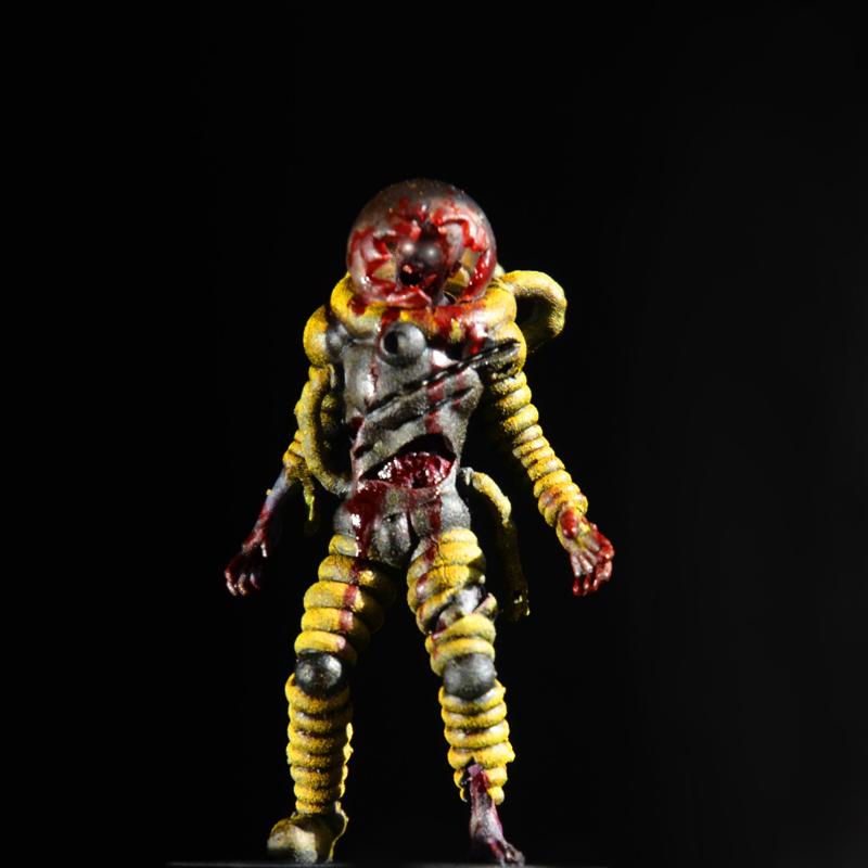 Nekromorf 1 - Space Zombie for Negative Space 28