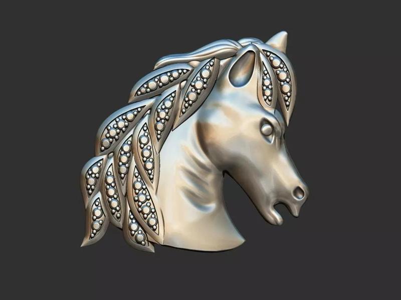 Horse Head - Fake stones