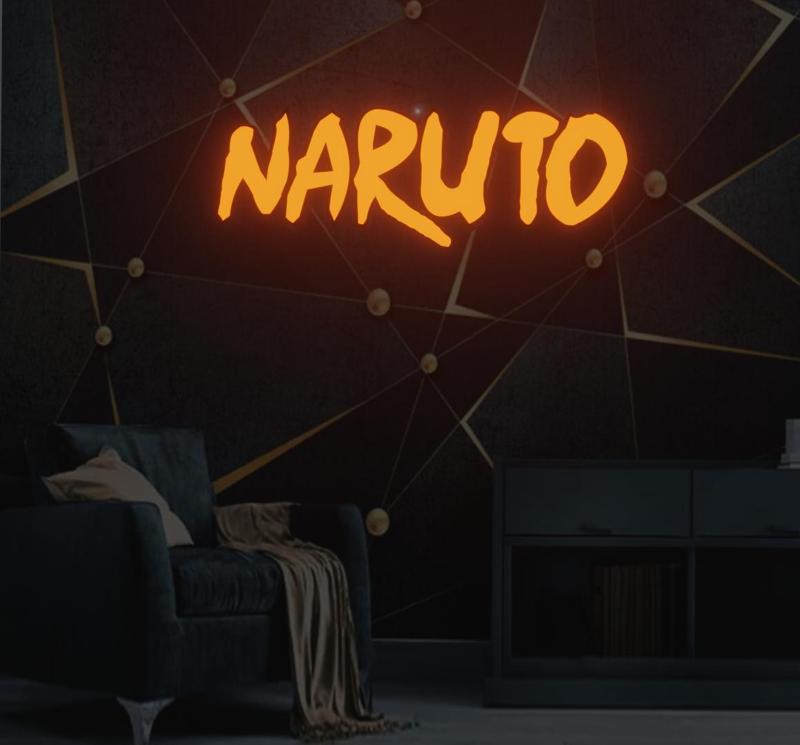 naruto led sign