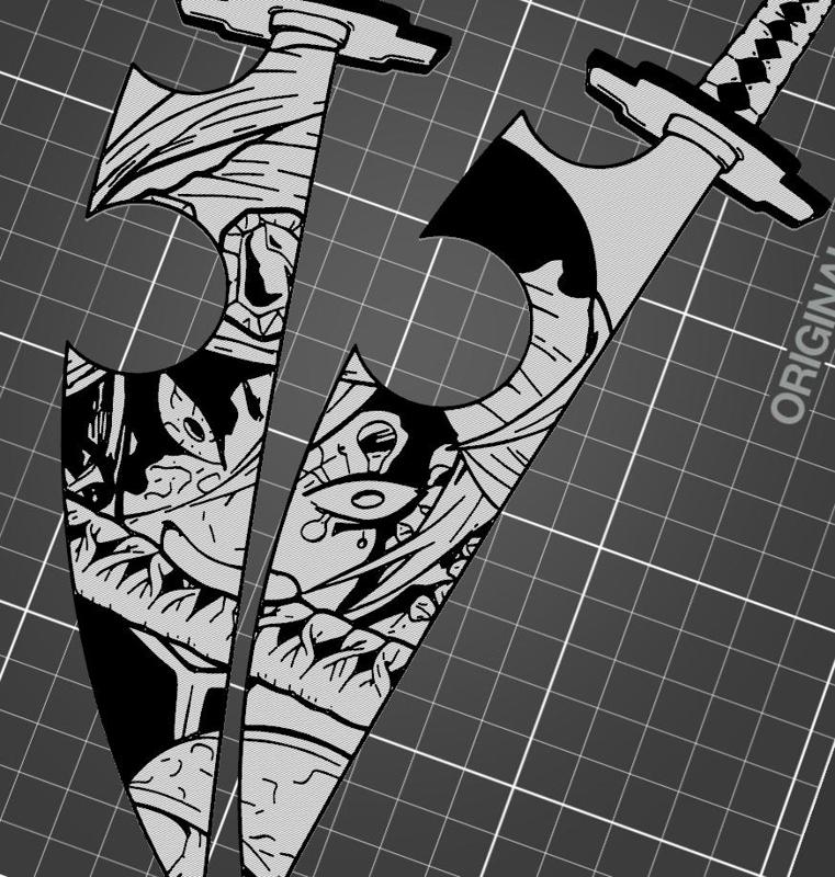 DEMON SLAYER TENGEN DECORATIVE PENDANT HELP ME WITH 1 LIKES