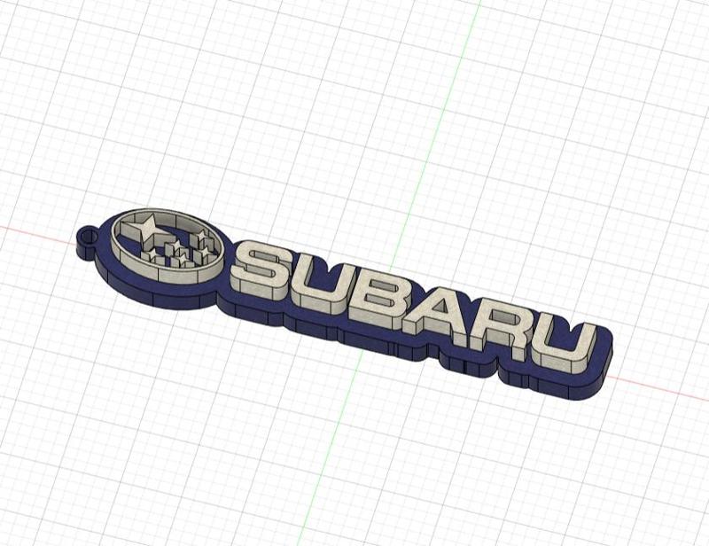 SUBARU KEYRING