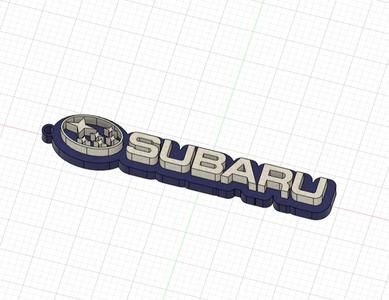 SUBARU KEYRING