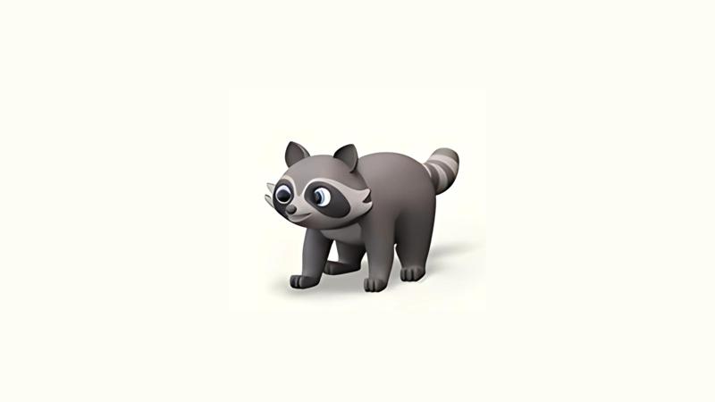 Cute Raccoon
