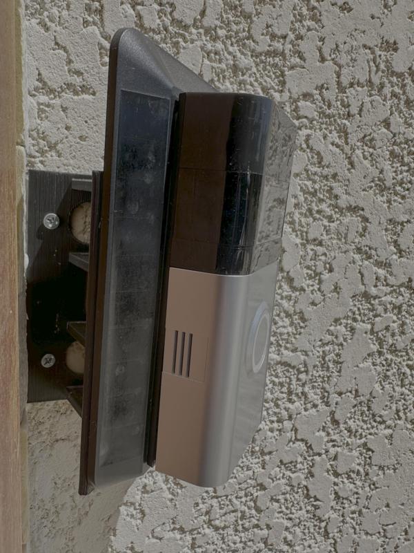Angled Solar Charger Mount for Ring Doorbell