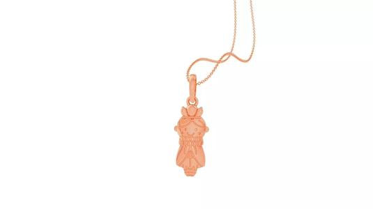 Baby Light Weight Kids Pendant Necklace Charms 3dm stl obj gltf
