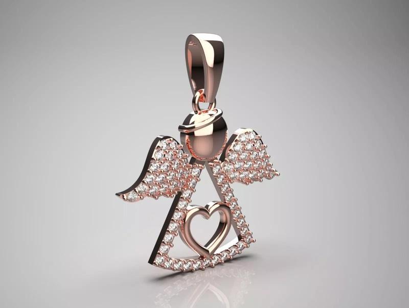 angel jewelry pendant jp0260