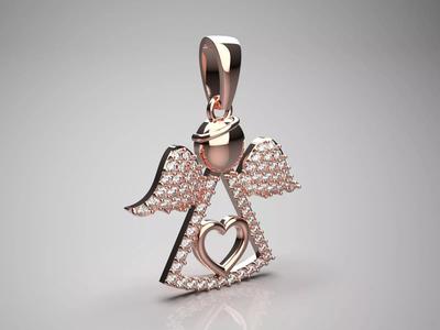 angel jewelry pendant jp0260