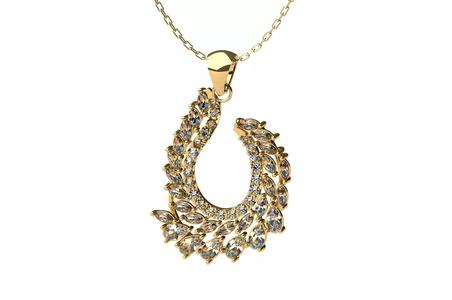 Leaf Cluster Pendant P 019