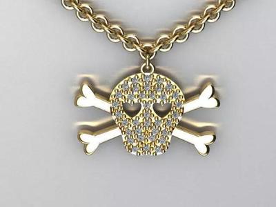 skull pendant