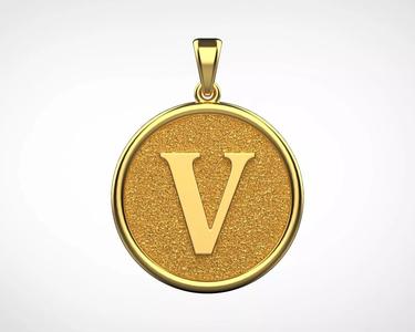 Pendant Letter V N55