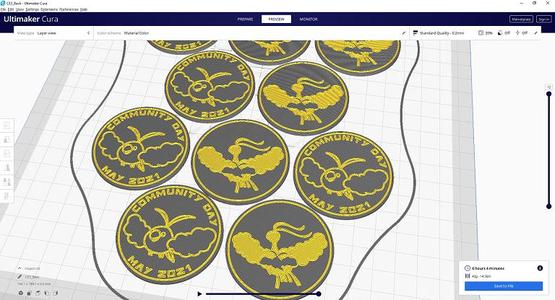 Pokemon Go Community Day #40 coin - Swablu