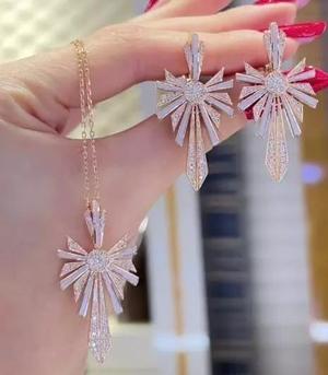 van cleef earring 3d fashion