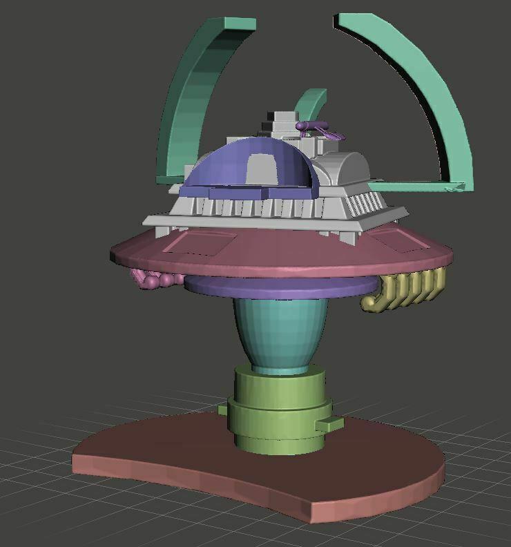 CUSTOM PAKLED STARBASE FOR STAR TREK ASCENDANCY