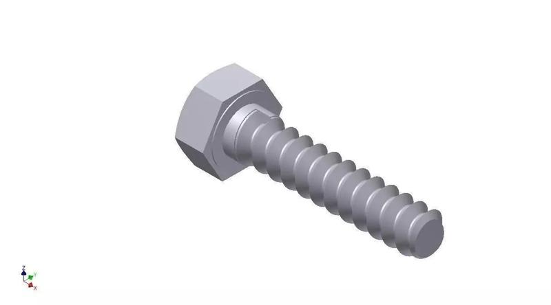 Hex Head Metric 8 x35mm