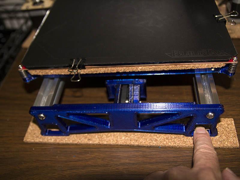 Remix of Makerfarm i3v Y-Axis End Plate for 8", 10" & 12" with Belt Tensioner