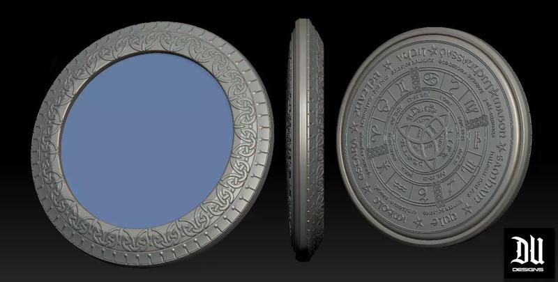 Pagan Hand mirror