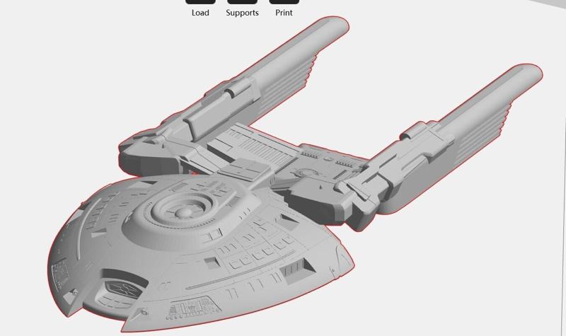 Normandy Class - Star trek federation starship