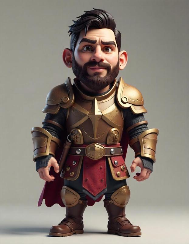 Leo Messi Clash Royale Figure