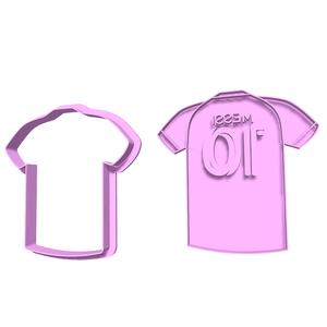 T-shirt Messi cutter cookie cutter stamp
