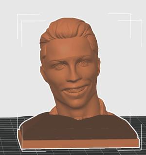 🏆 Cristiano Ronaldo – 3D Printable Model 🏆