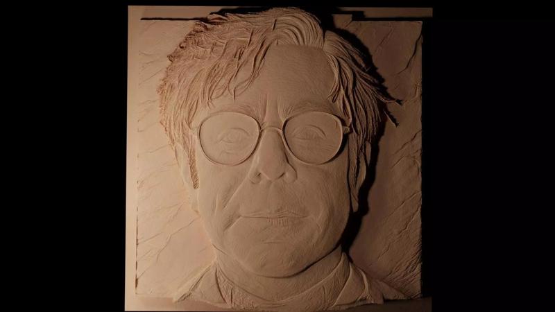 Elton John CNC 3d Print High Relief Sand Casting