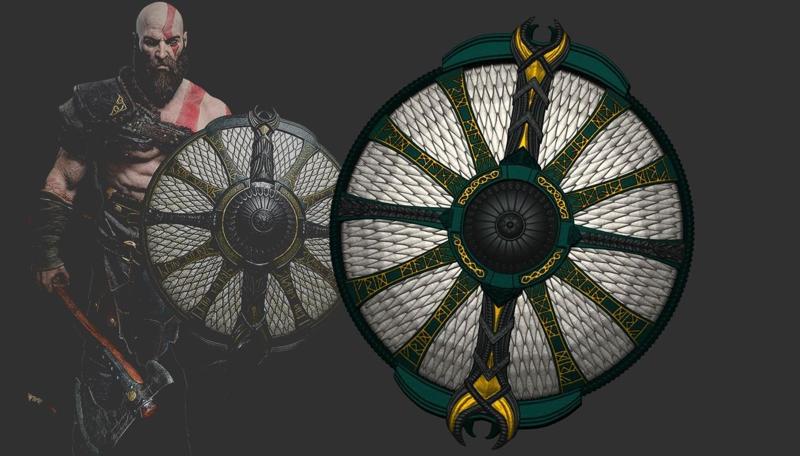 Shield of Kratos - Guardian Shield - God of War