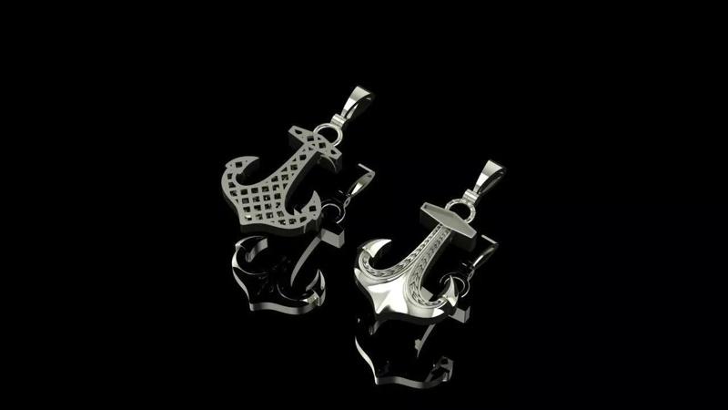 anchor pendant