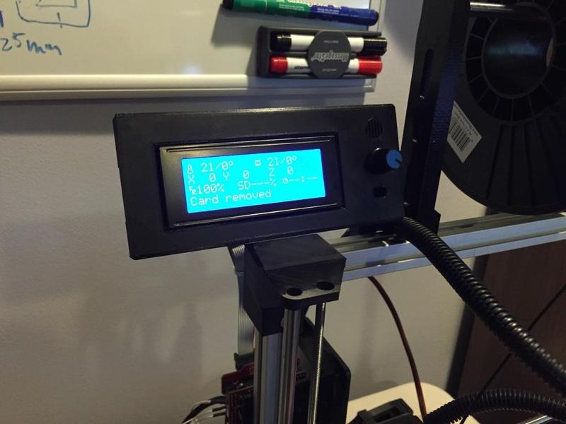 RepRap Wilson Discount LCD Case & Mount