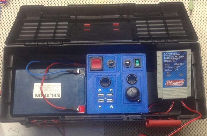 Solar Charge Box v1