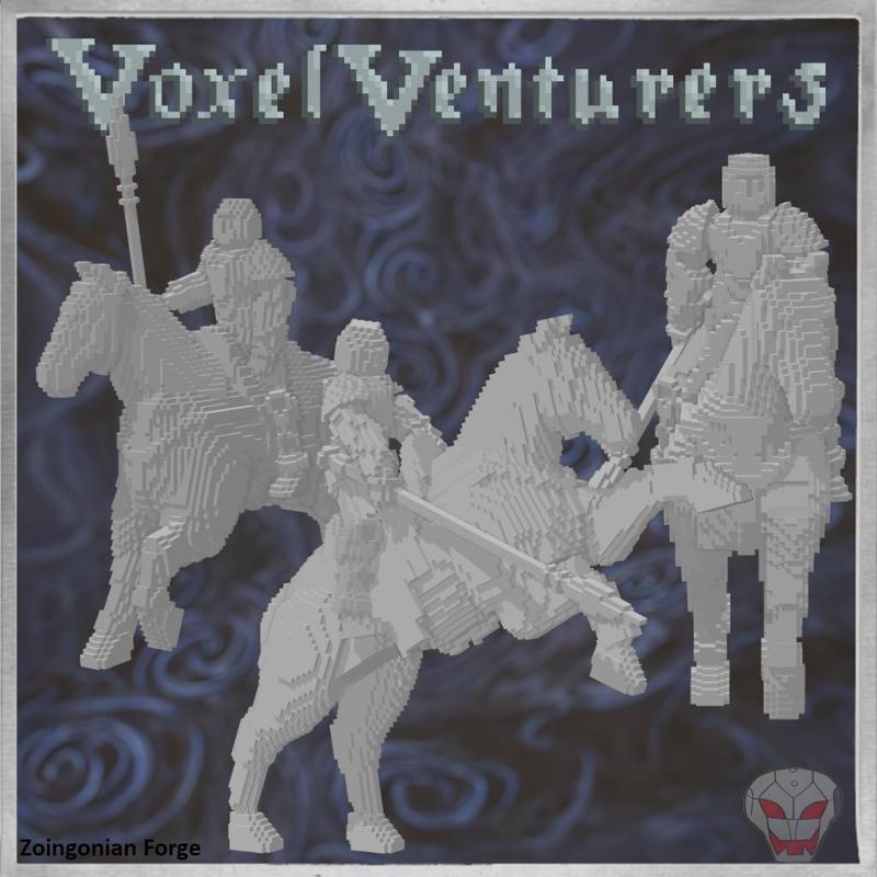 VoxelVenturers Spear Cavalry Knights