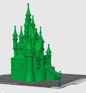 Princess Castle - 3D printable model