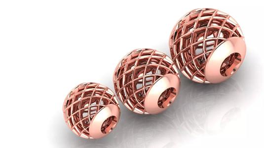 3 size Spherical beads