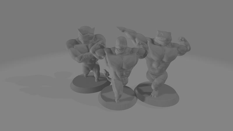 POKEMON SWOLE/ SUCKED POSES PACK