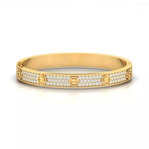 LOVE bracelet - Diamond-paved