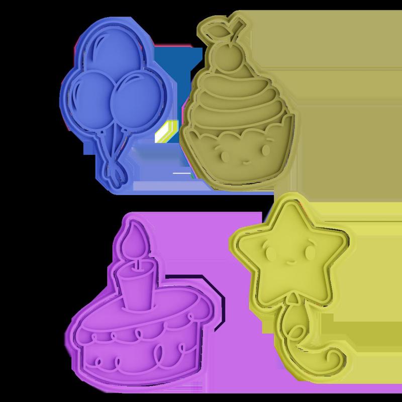COOKIE CUTTER set birthday 2