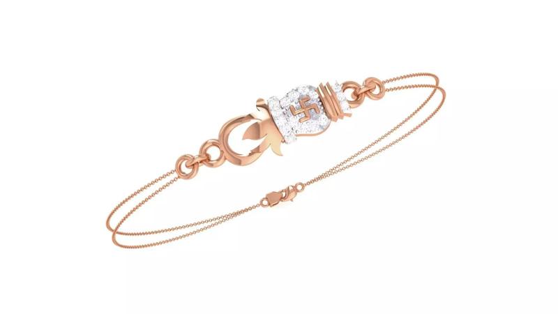 Spiritual Women Light wt Diamond Bracelet 3dm stl obj gltf