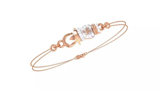 Spiritual Women Light wt Diamond Bracelet 3dm stl obj gltf