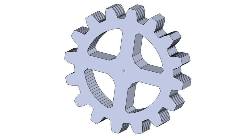 Sprocket 16 teeth x 8 thickness