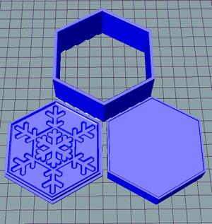 Mold Snowflake 8sm