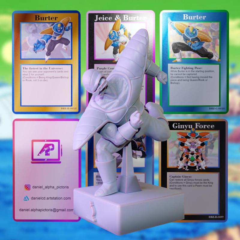 Burter from Dragon Ball Z - Chess Pack