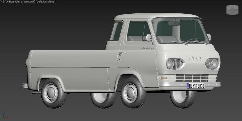 Ford E-Series Econoline Pickup 1963