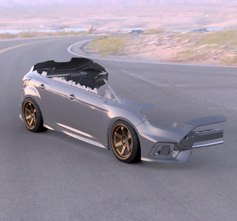 Ford Focus ST / RS MK3.5 - 3D Scan