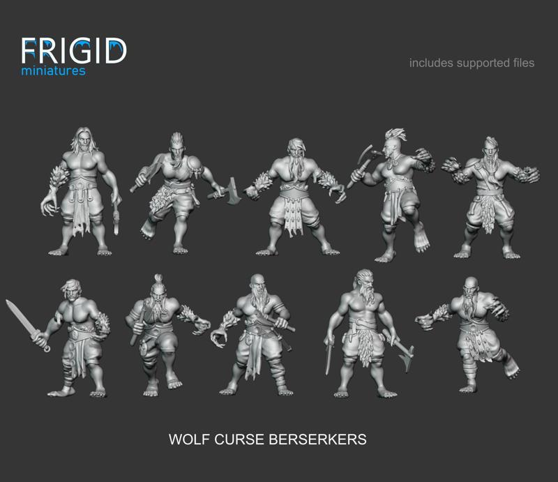 Wolf Curse Berserkers