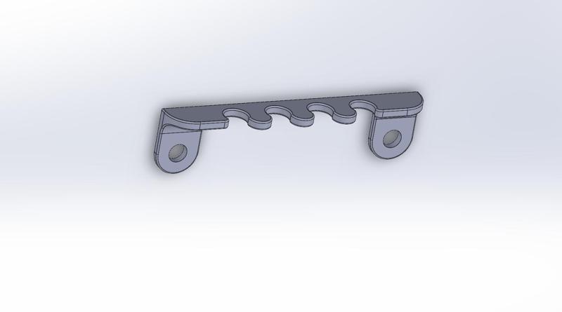 8.6mm Spark Plug Wire Holder  * Firewall Mount