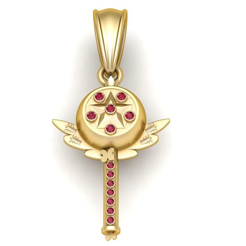 Celestial Star Key Pendant